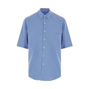 Auralee Short-Sleeved Shirt With Classic Collar - NWT